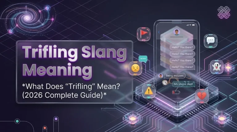 Trifling Slang Meaning
