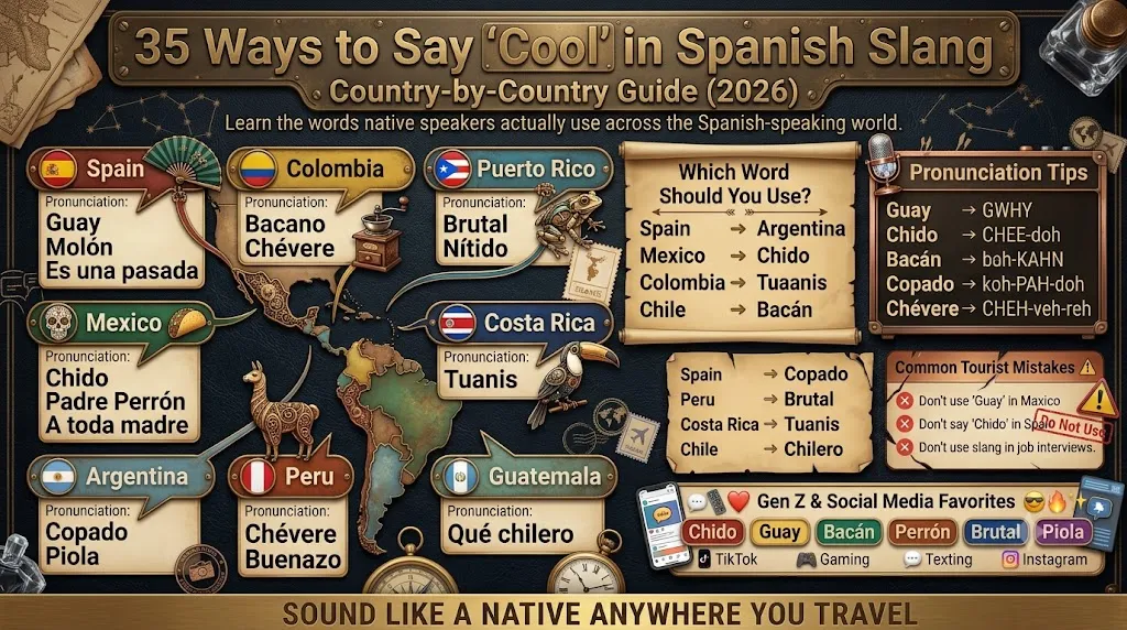  Cool Spanish Slang 