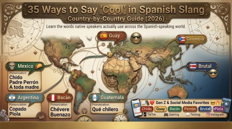Cool Spanish Slang