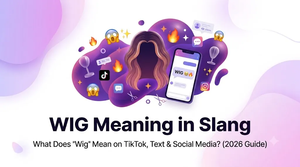 WIG meaning in slang