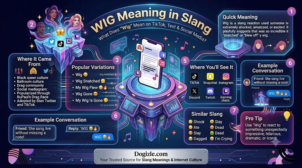 WIG meaning in slang