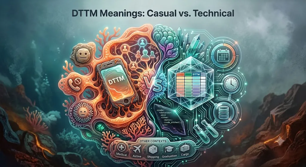  DTTM Meaning in Text
