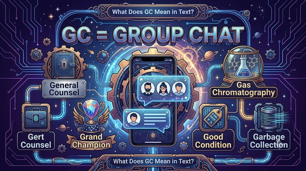 GC Meaning in Text
