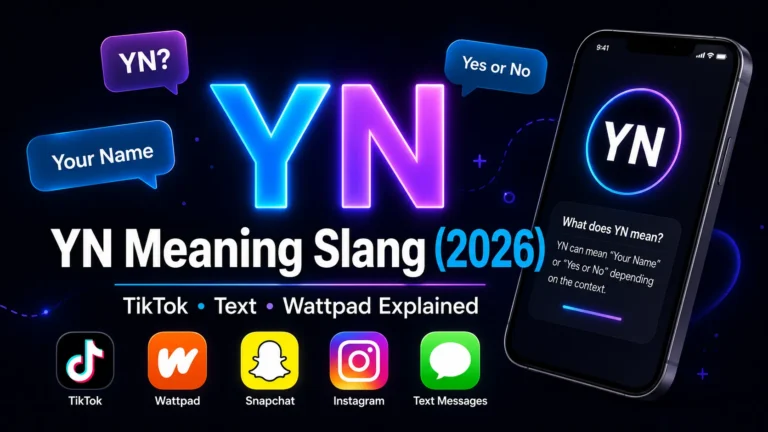 YN Meaning Slang