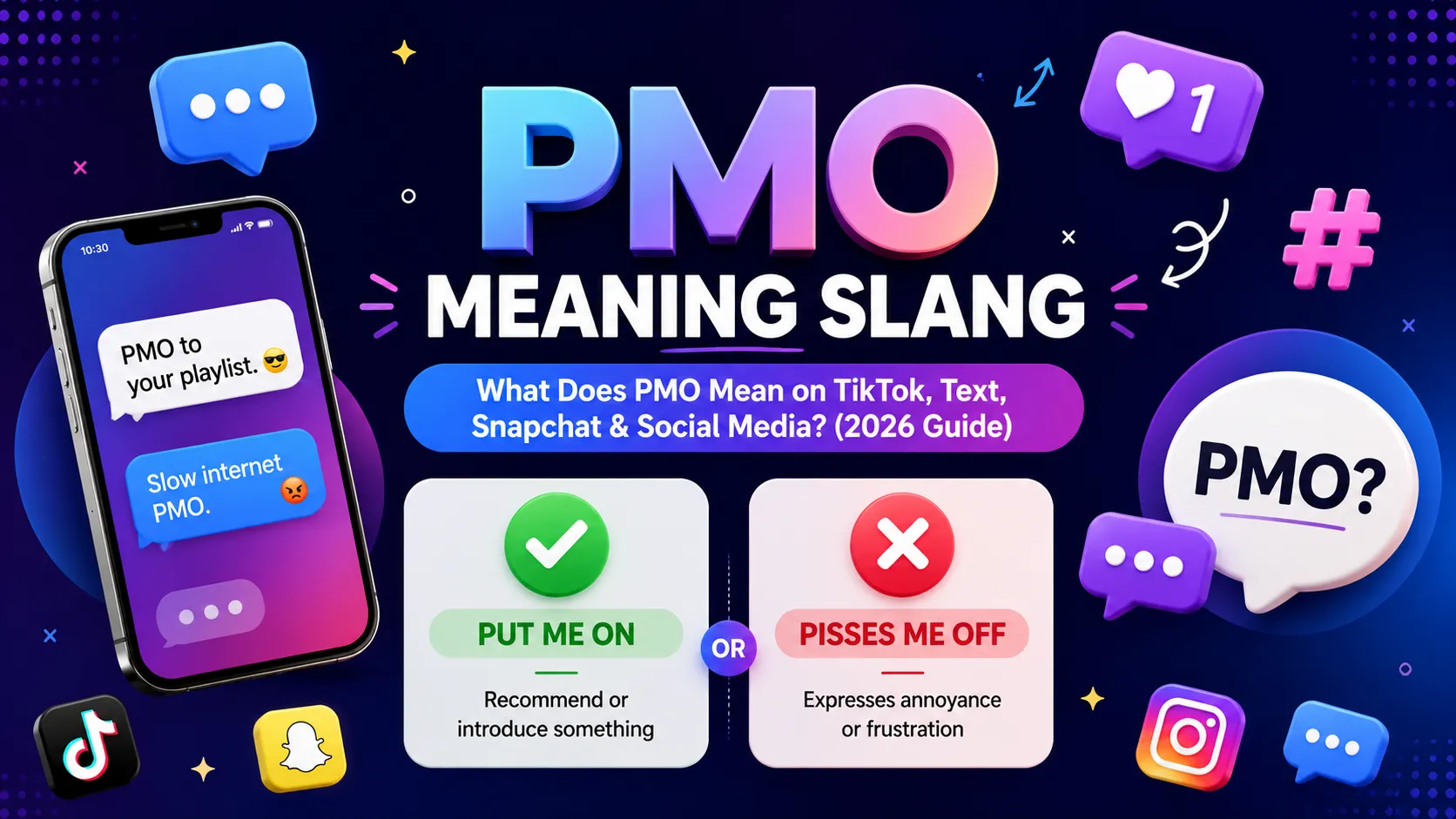 PMO meaning slang