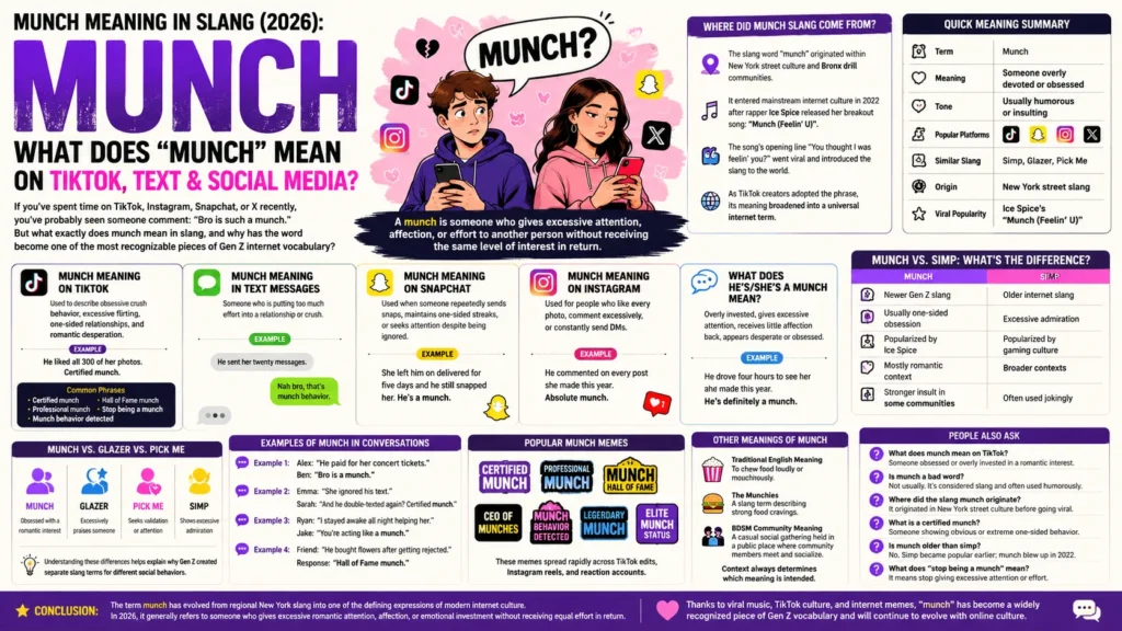 Munch Meaning in Slang