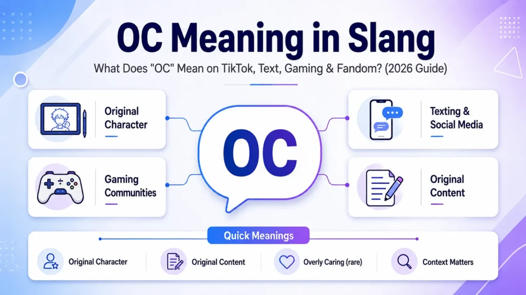 OC meaning in slang