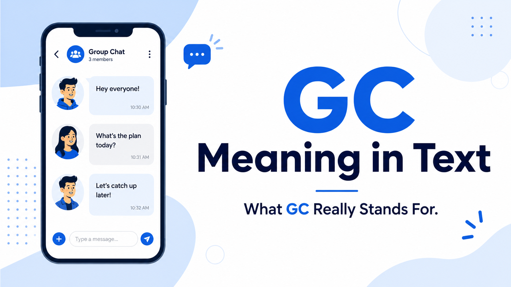 GC Meaning in Text