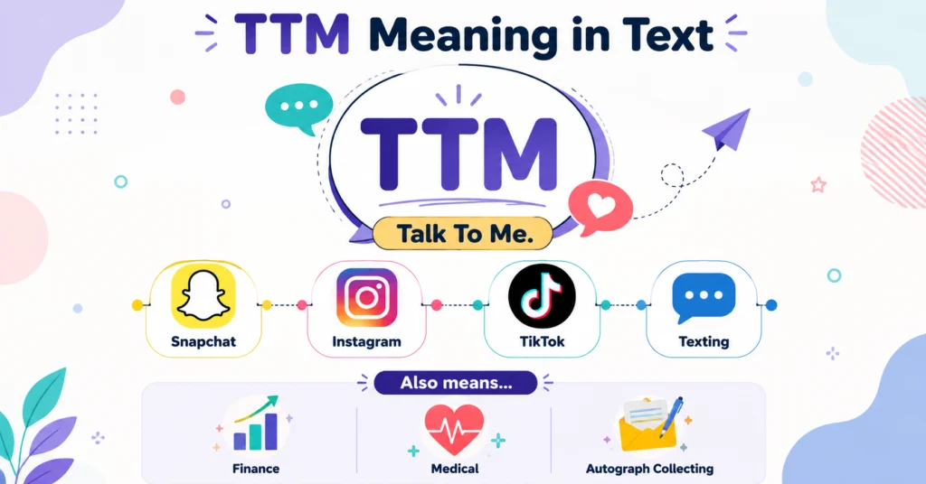 TTM Meaning in Text