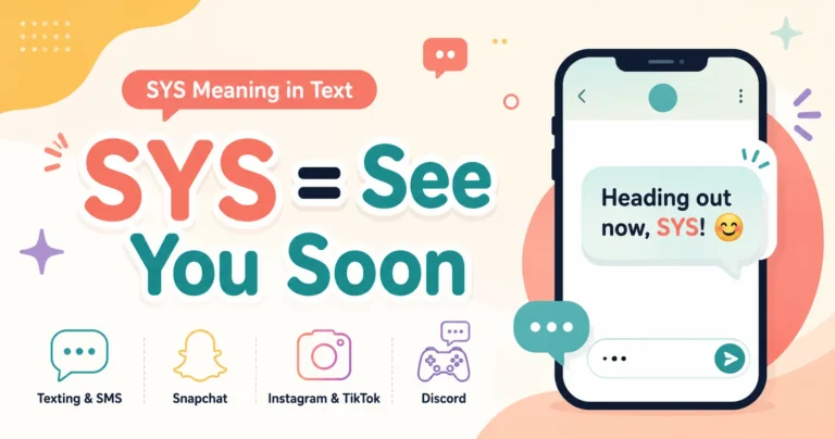 SYS Meaning in Text: