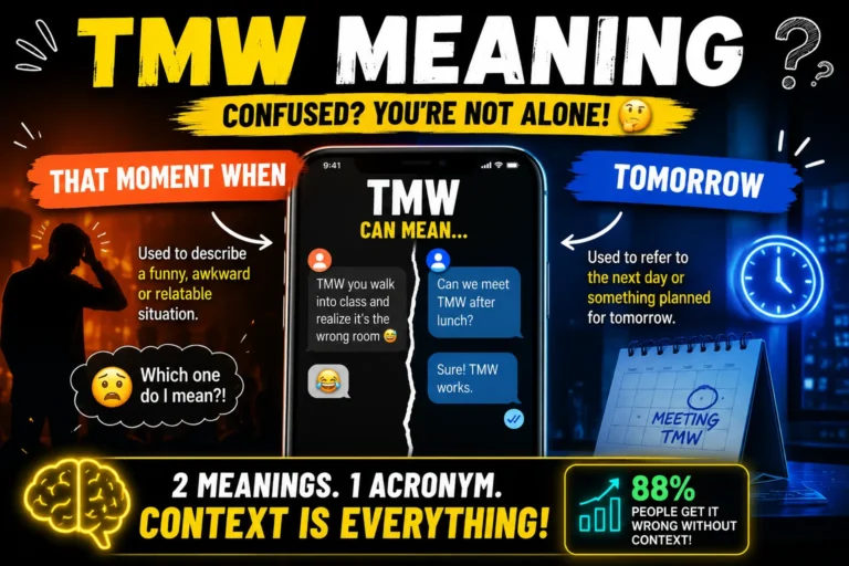 TMW Meaning