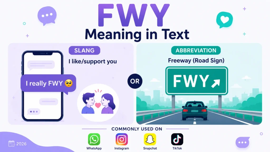FWY Meaning in Text:
