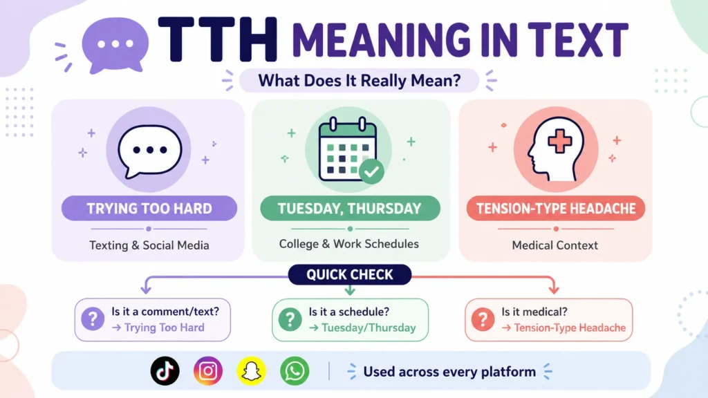 TTH Meaning in Text