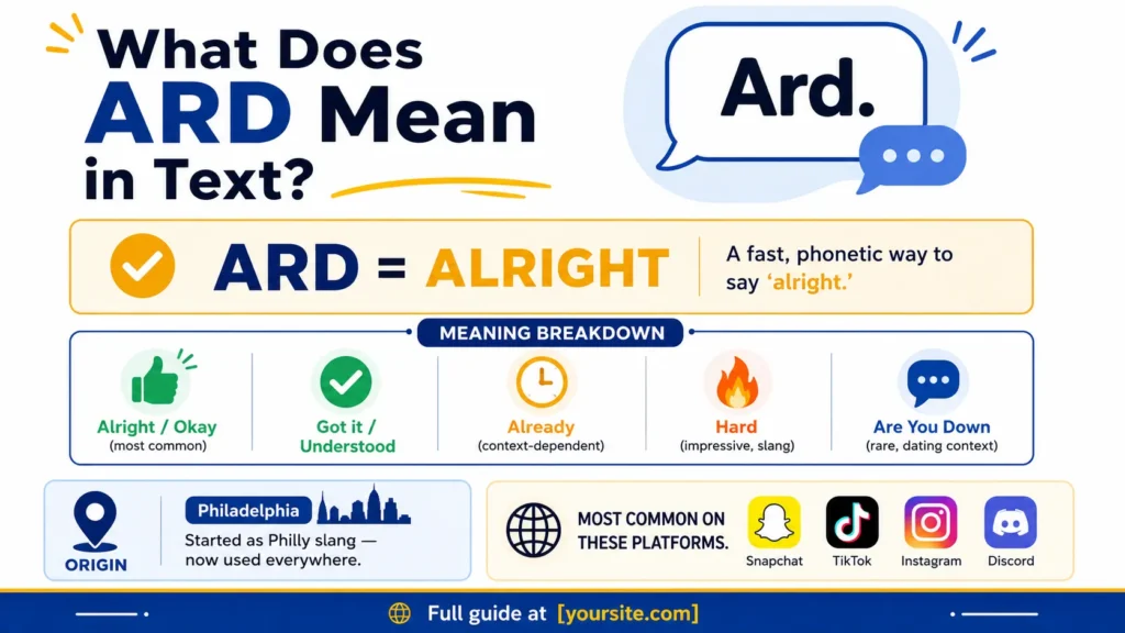 ARD meaning in text
