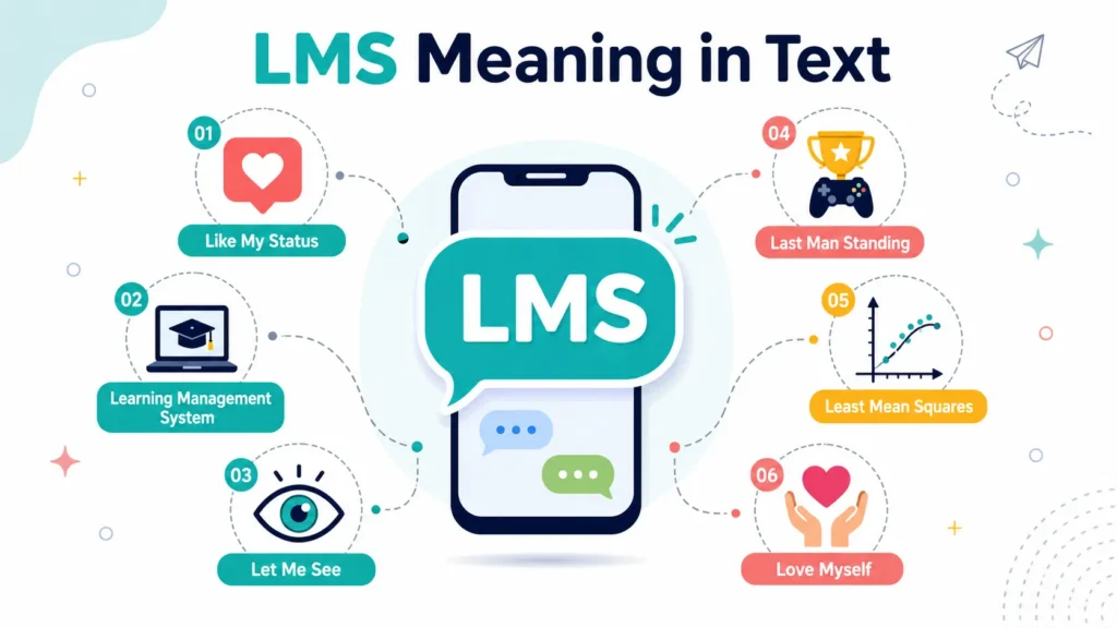 LMS meaning in text