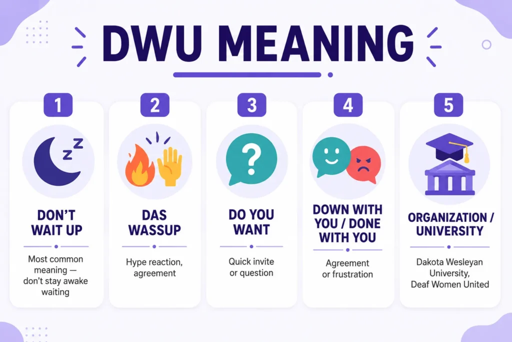 DWU Meaning:
