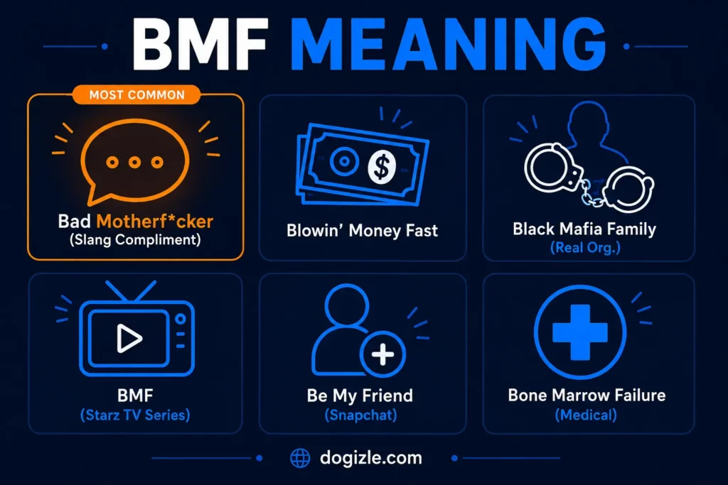 BMF Meaning in Text: