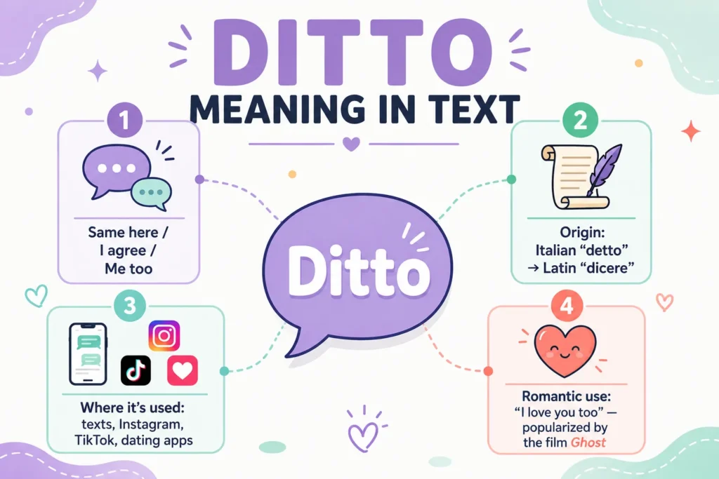 Ditto Meaning in Text