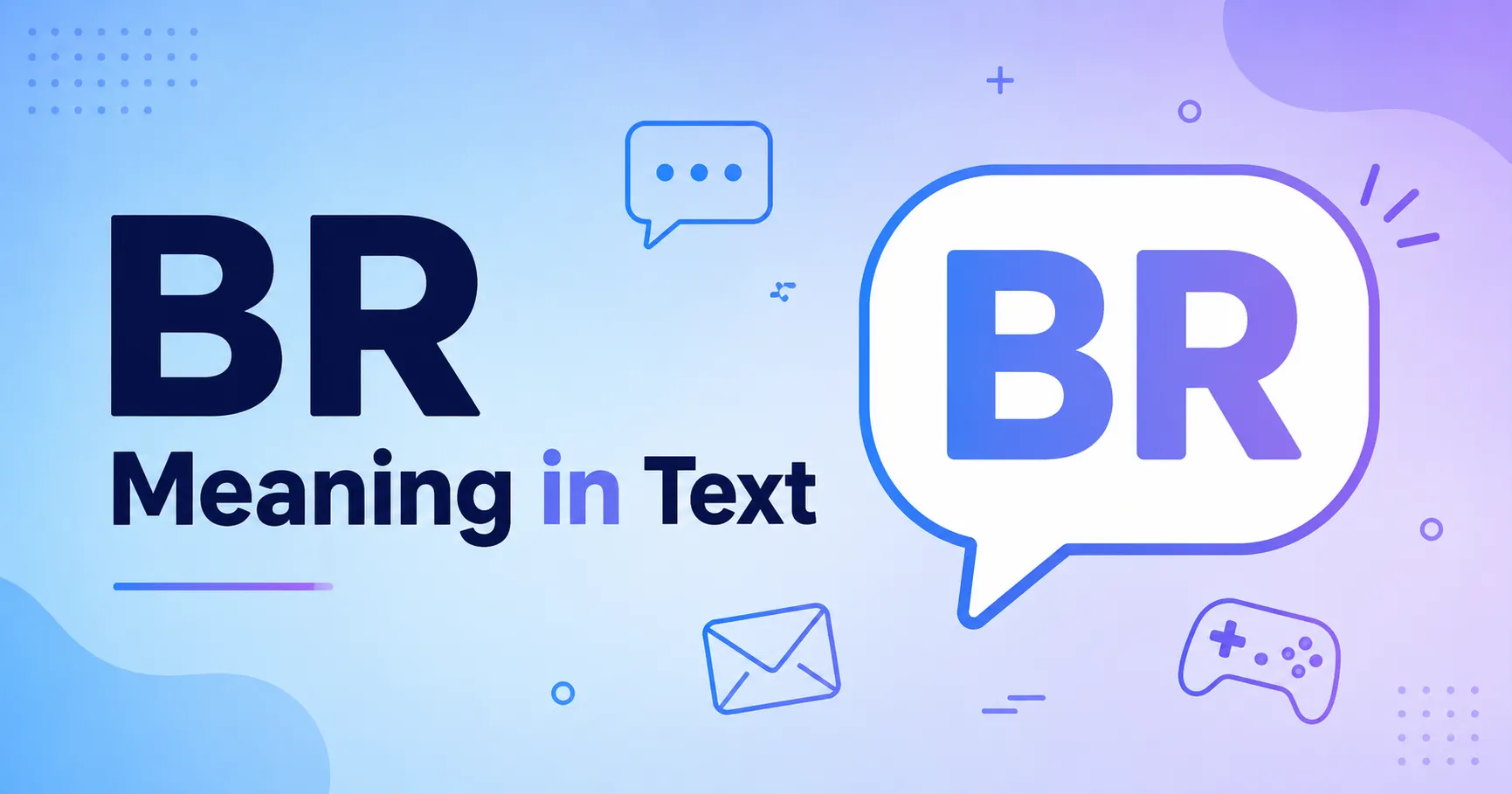 BR Meaning in Text