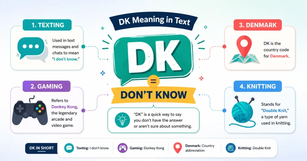 DK Meaning in Text
