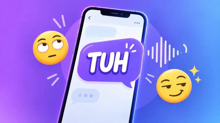 TUH Meaning in Text