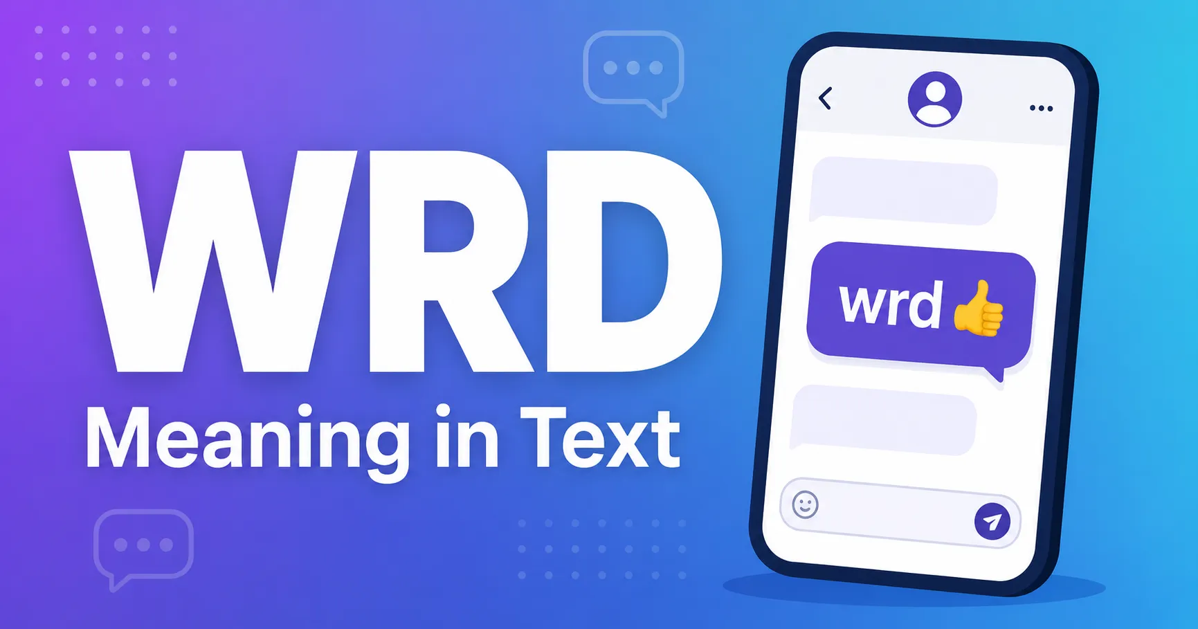 WRD Meaning in Text
