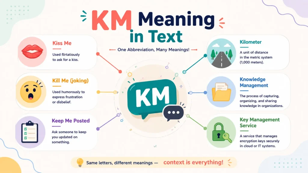KM Meaning in Text