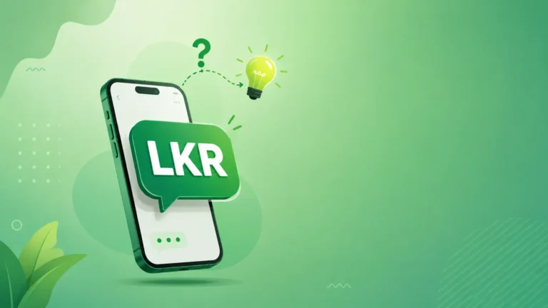 LKR Meaning in Text