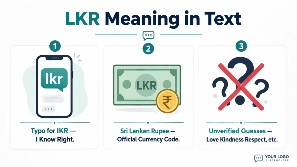 LKR Meaning in Text