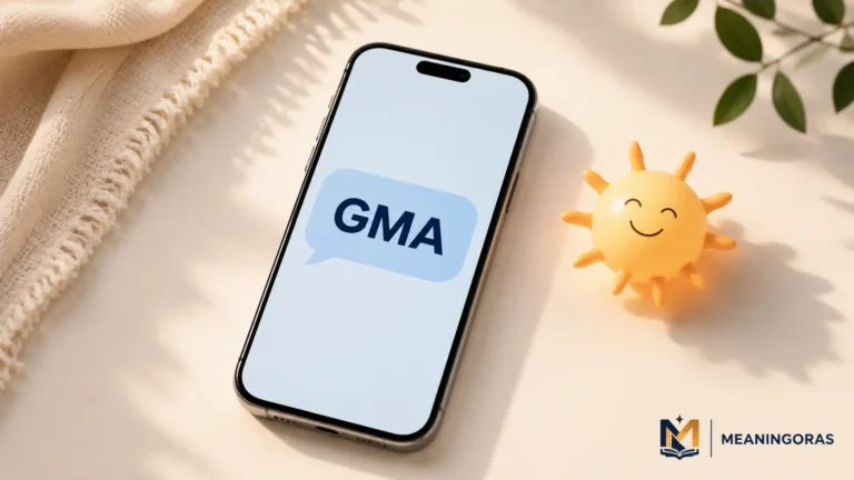 GMA Meaning in Text