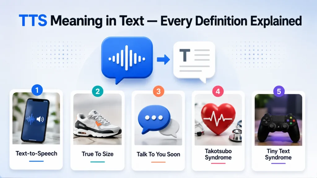  TTS Meaning in Text