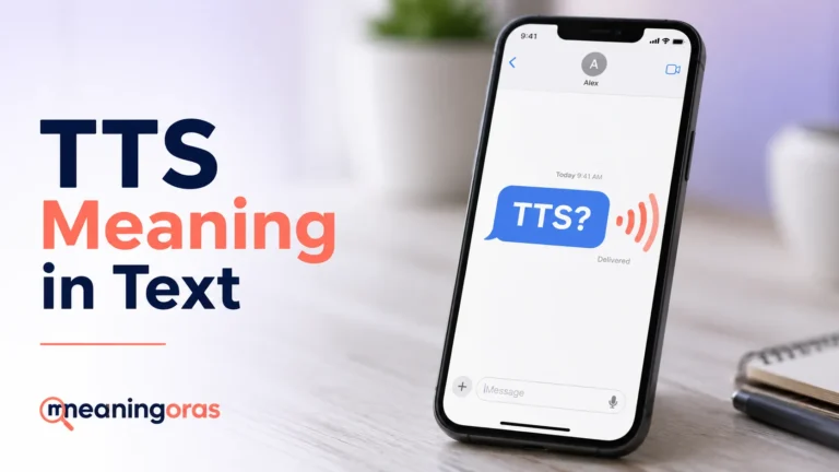 TTS Meaning in Text