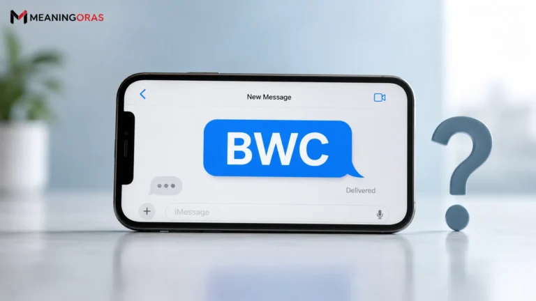 BWC Meaning in Text