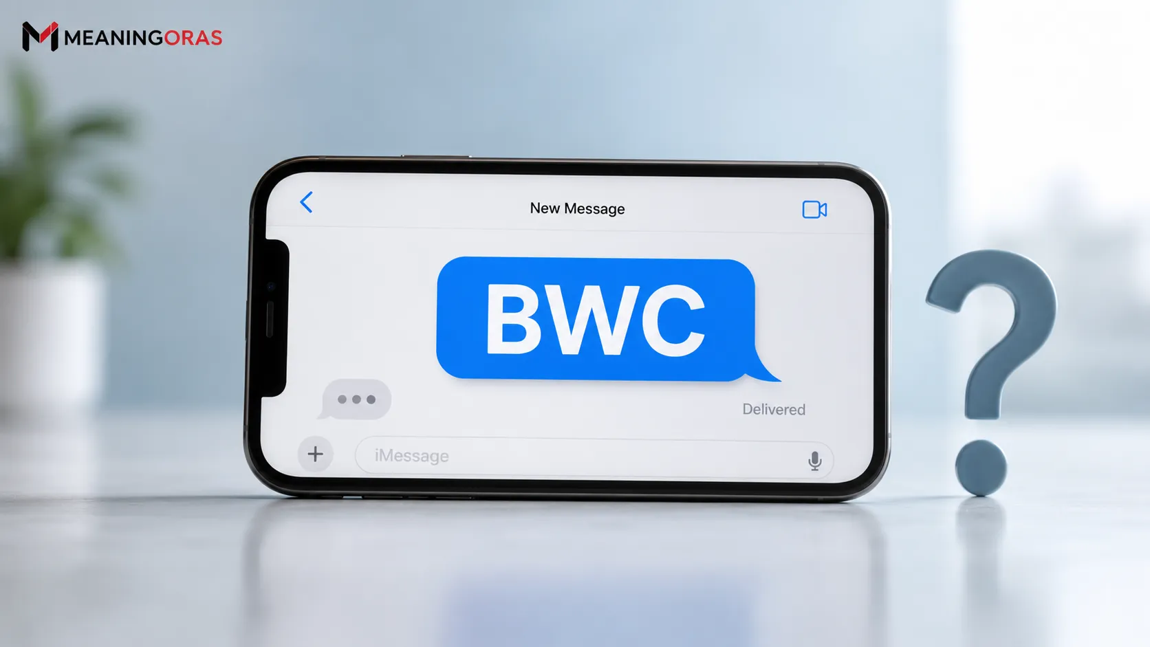 BWC Meaning in Text