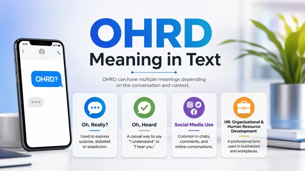 OHRD Meaning in Text