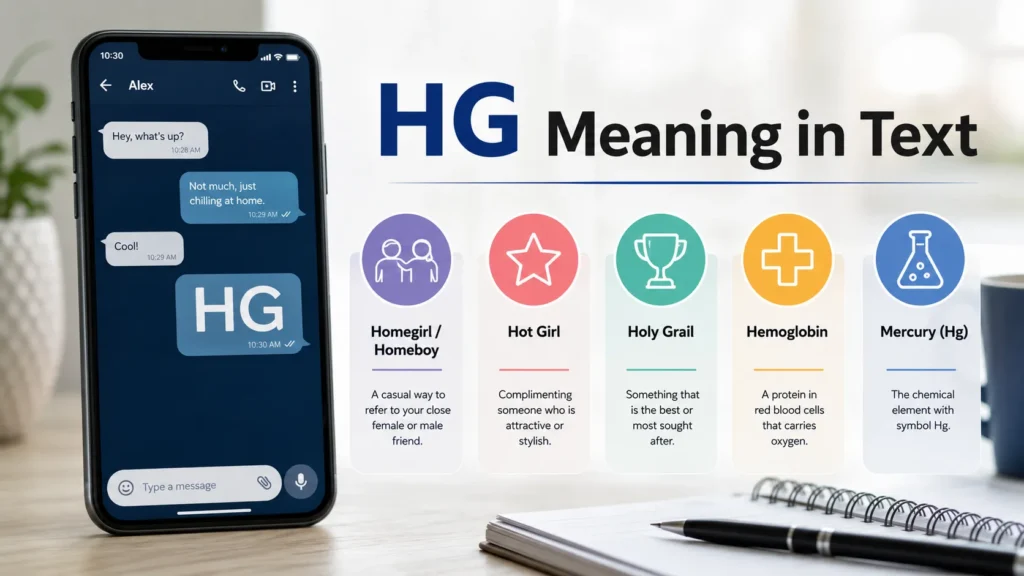  HG meaning in text