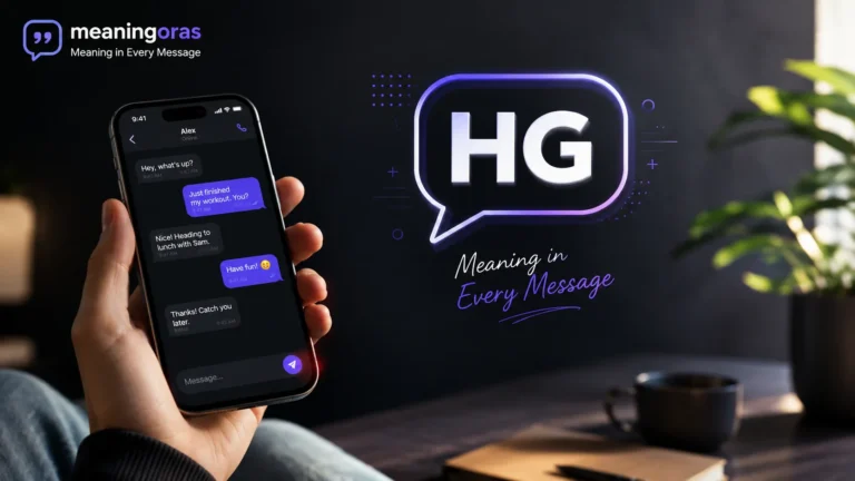 HG meaning in text