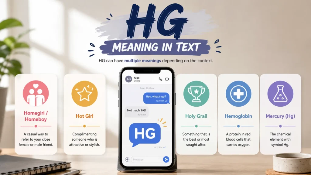  HG meaning in text