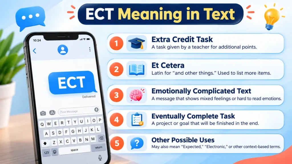 ECT meaning in text 