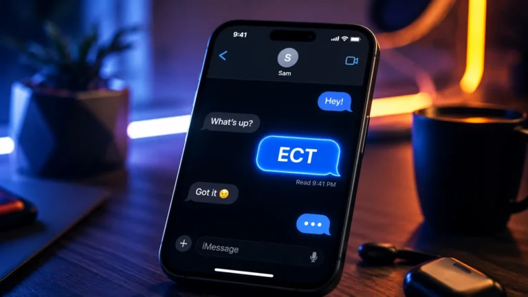 ECT Meaning in Text