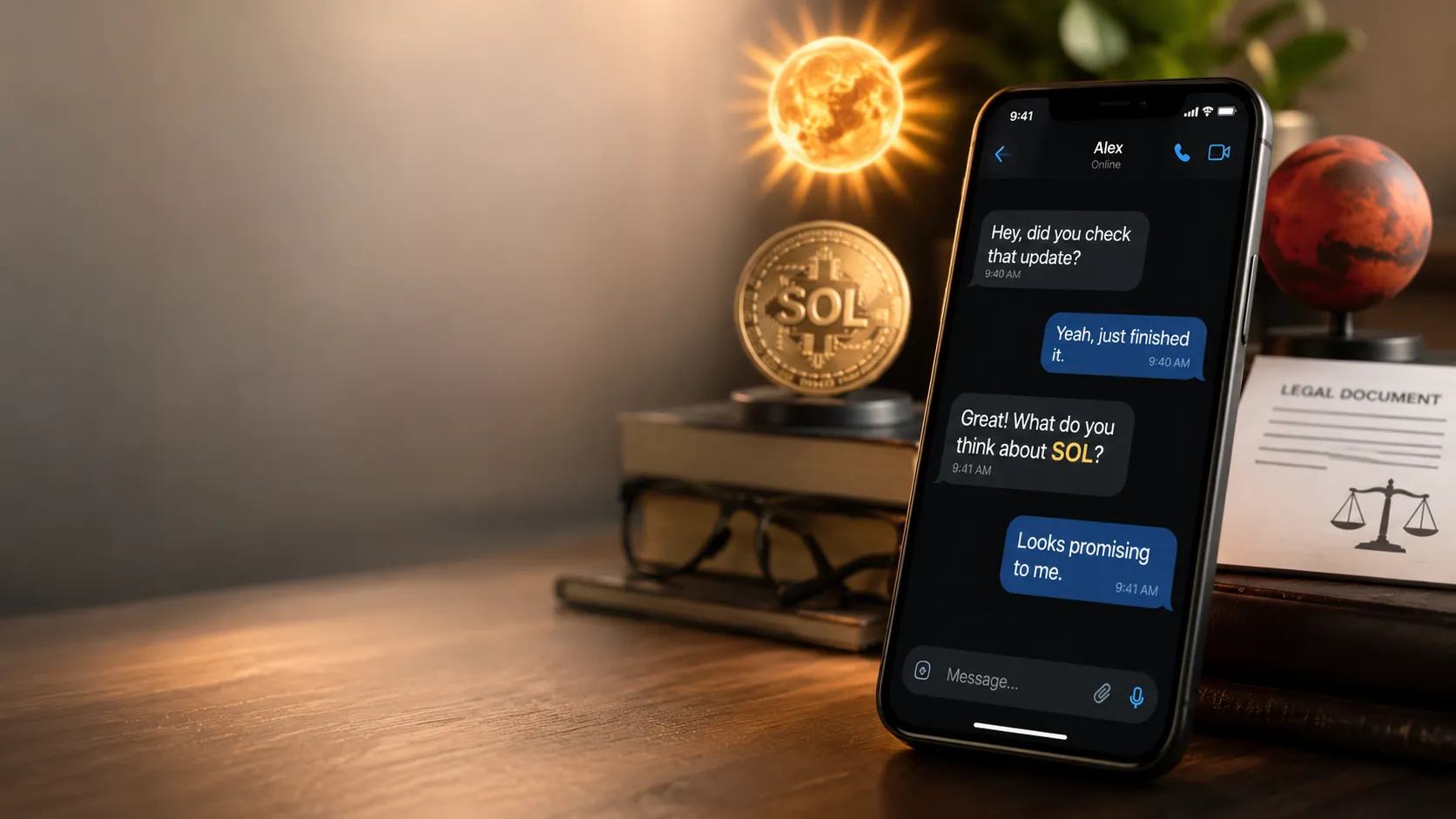 SOL meaning in text