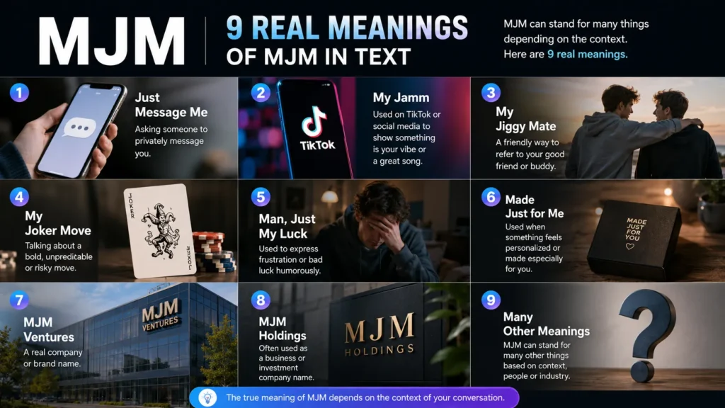 MJM Meaning in Text