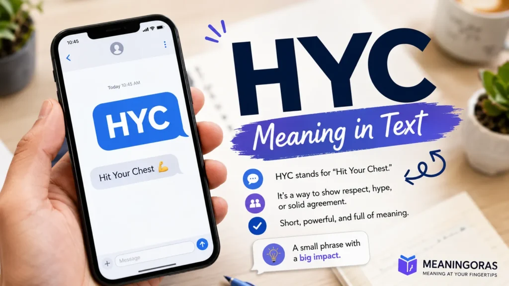 HYC Meaning in Text