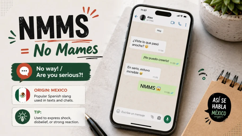  NMMS meaning in text (Spanish)