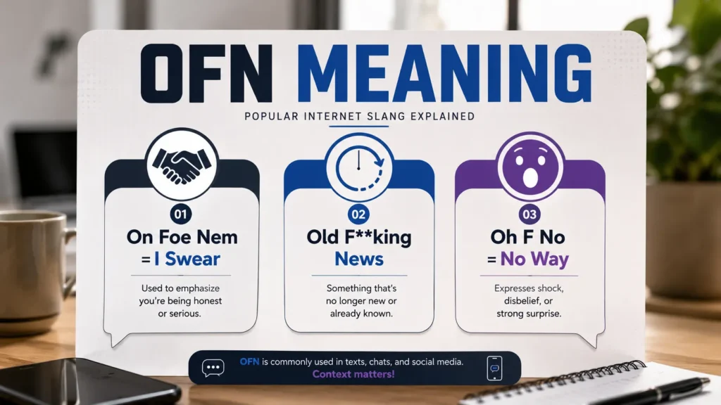 OFN Meaning in Text