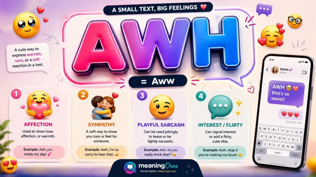AWH Meaning in Text