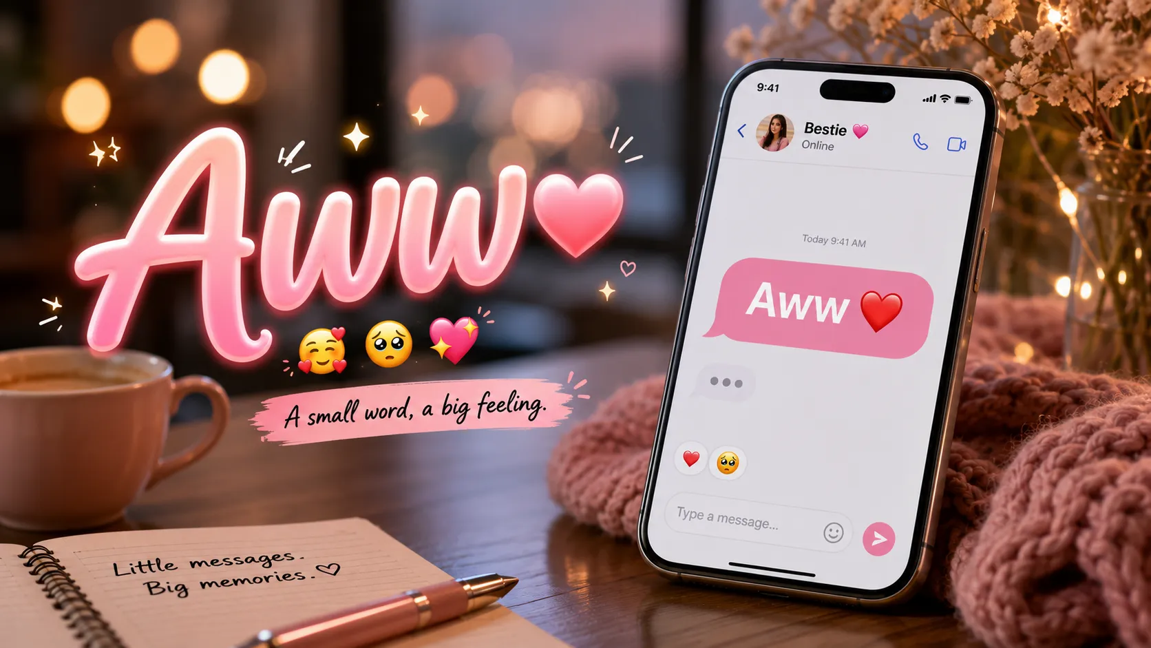 Aww Meaning in Text