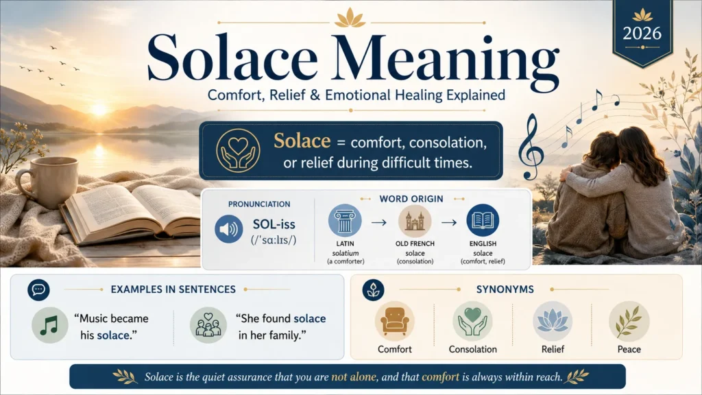 Solace Meaning