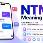 NTM meaning slang
