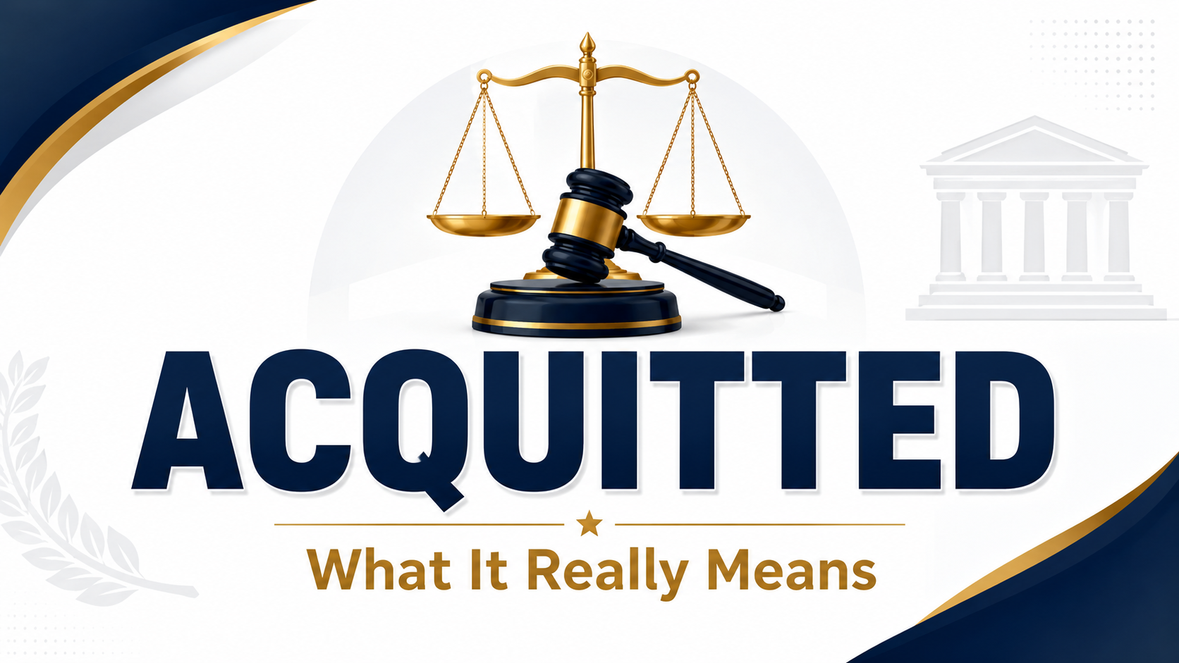 Acquitted Meaning
